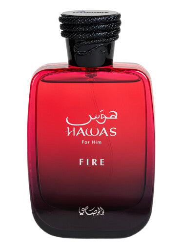Perfume Aromático Acuático Unisex HAWAS FIRE EDP 100ml