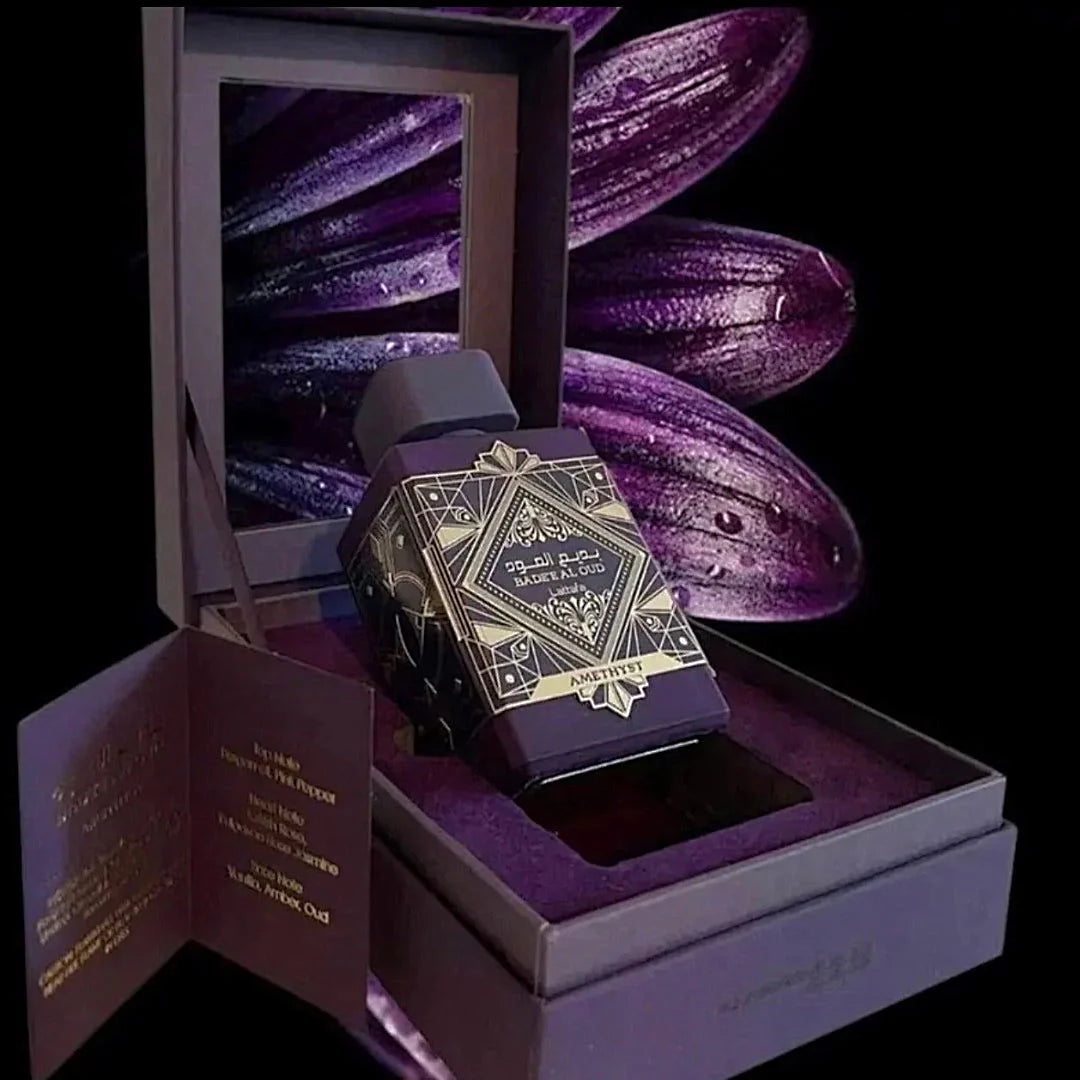 AMETHYST BADEE AL OUD EDP 100ml Lattafa - Perfume de rosas Unisex